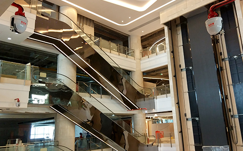 商場安裝軍巡鋪品牌消防水炮場景圖 商場安裝軍巡鋪品牌消防水炮場景圖